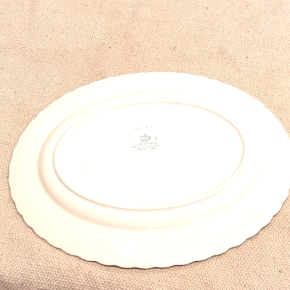 Snowhite regency Johnson bros ironstone serving plate - Picture 4 of 5